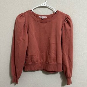 Crave fame pink long sleeve top size S